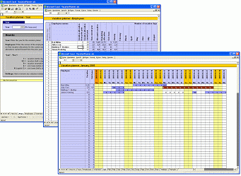 vacation planner staff scheduling software free vacation planner